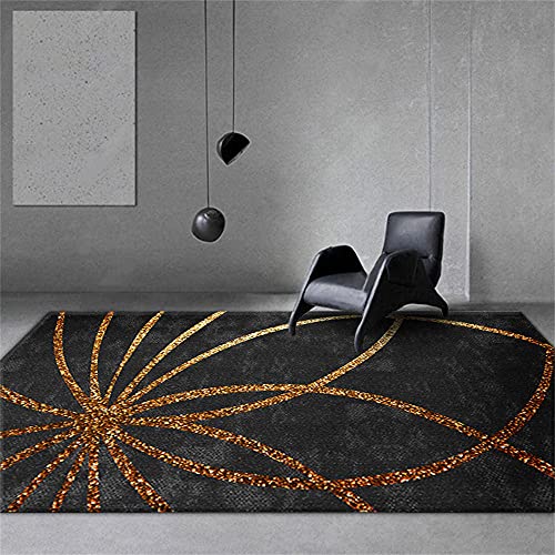 Tapis de chambre moderne abstrait pour une ambiance cosy - 2