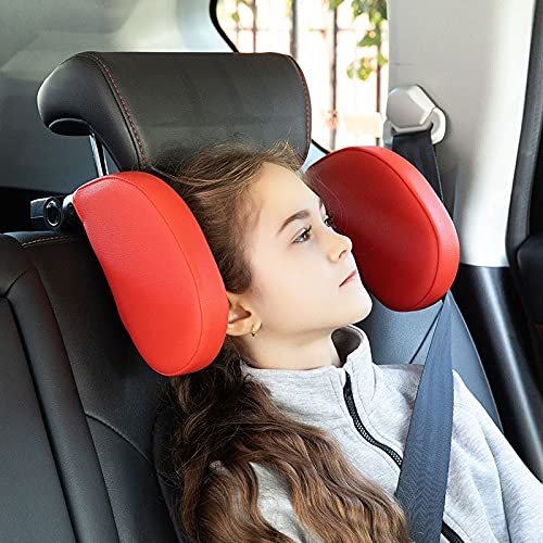 Almohada reposacabezas para asiento de coche para niños miniatura 4