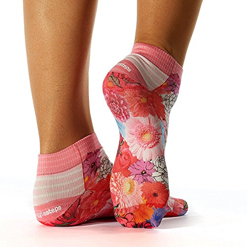 Wigglesteps Damen Sneaker-Socken - 025 Colorful Flowers (1006-00261-660)