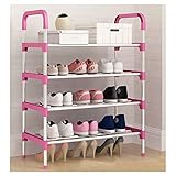 Porte-chaussures à 4 niveaux - Maximisez l'espace avec cet organisateur de tablette à chaussures à 4 niveau vertical! Parfait pour votre placard, votre entrée, votre salon, une chambre, un garage, un sous-sol et au-delà.