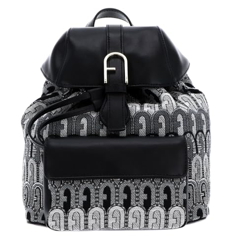 Furla Flow Backpack S Toni Grigio + Nero