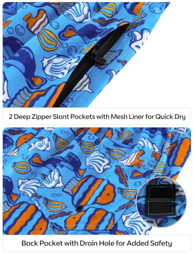 Image of APTRO Men's Swim Trunks with Compression Liner 5 Inch Bathing Suit Beach Swimsuits