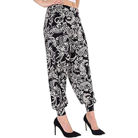 BODYWEAR LTD Ladies Plus Size Harem Trousers Cover
