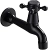 Vintage Faucet Antique Washbasin Faucet Water Faucet Single Lever Faucet Mixing Faucet Faucet Brass European Style Retro Washbowl for Bathroom Garden Garden Bathroom Bathroom Garden Bathroom Long