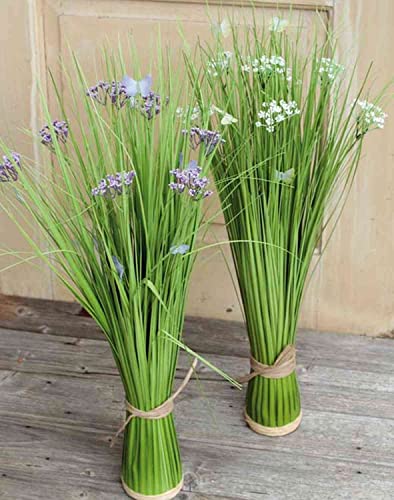 artplants.de Cannuccia di palude Artificiale Finlay, Gypsophilia, Farfalla, Bianco, 70cm - Cannuccia di palude Finta