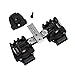 ORPUNA Binocular Bridge Folding Arm Mount Bracket，Universal PVS-14 PVS-18 RQE Dual Arms Helmet Night Vision Goggles NVG Mount，Lightweight Dual Tube Mounting System，Aluminum