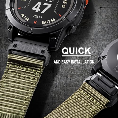 Correa de nylon ajustable 26mm para reloj Garmin miniatura 2