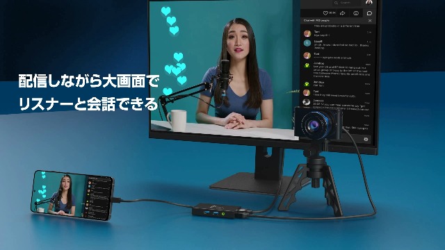 Amazon.co.jp: j5create USB-C LIVE配信 キャプチャーボード HDMI入力