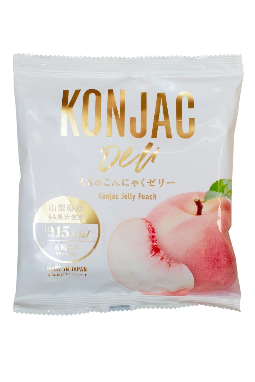 Konnyaku Peach Momo Jelly Candy