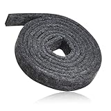 WE09X27634 Dryer Drum Felt Seal Compatible with Whirlpool Kenmore and GE Hotpoint Dryer WE09X20441 AP5949286 3290413 WE9M15 WE9M30 PS12722961 AP6889049 GTD42EASJ2WW