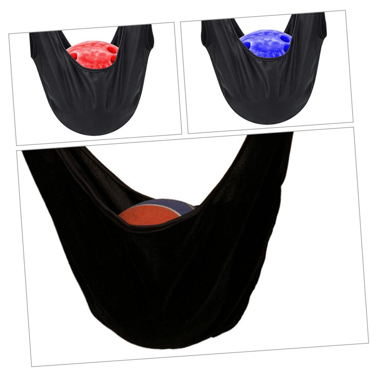 VANZACK 2pcs Bowling Ball Cleaning Towel Set Ultra Dry Grip Towel Device for Bowling