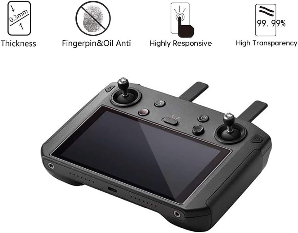 Image of M.G.R.J Tempered Glass Screen Protector for DJI RC Pro Remote Controller