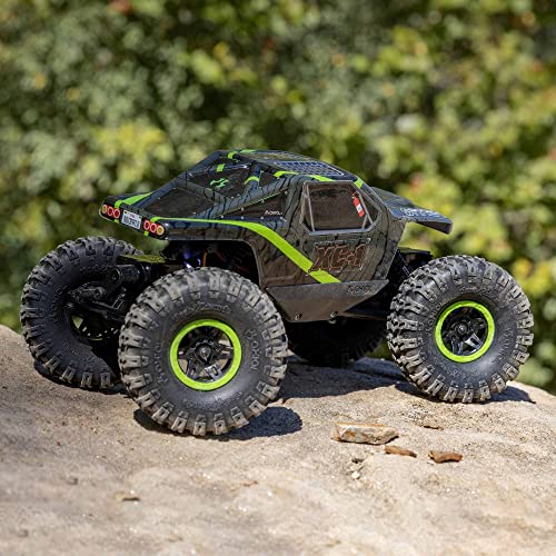 Axial 1/24 AX24 XC-1 4WS 4X4 RTR Brushed Rock Crawler (Battery & Charger Included), Green – Ansicht 3