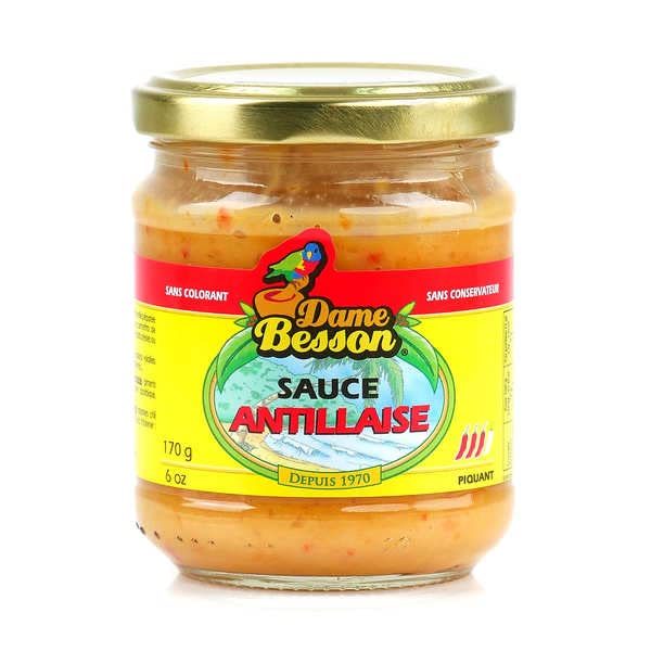 Dame Besson Sauce Antillaise Lot de 3 x 170 ml