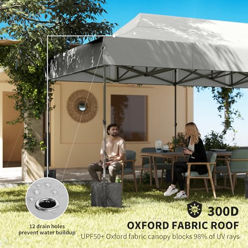 Outsunny 10x20 Heavy Duty Pop Up Canopy