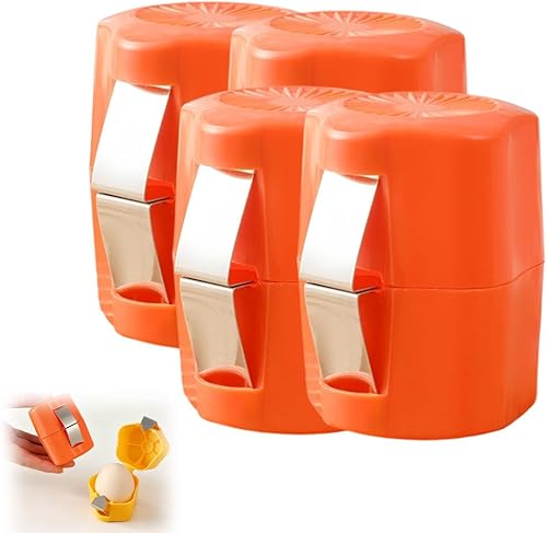 Miniatura 11 de 2 Piezas Abridor de Cáscaras de Huevo, Abridor de Huevos Mejorado 2026 para Huevos Duros, Separador Pelador de Huevos para Huevos Crudos Herramienta