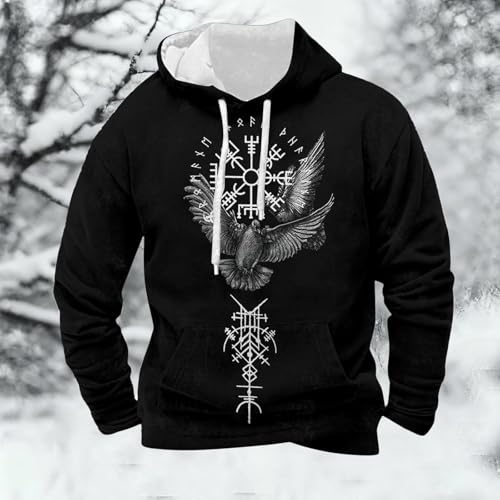Pull à manches longues pour homme vêtement mixte coupe pull à capuche 5XL - 2