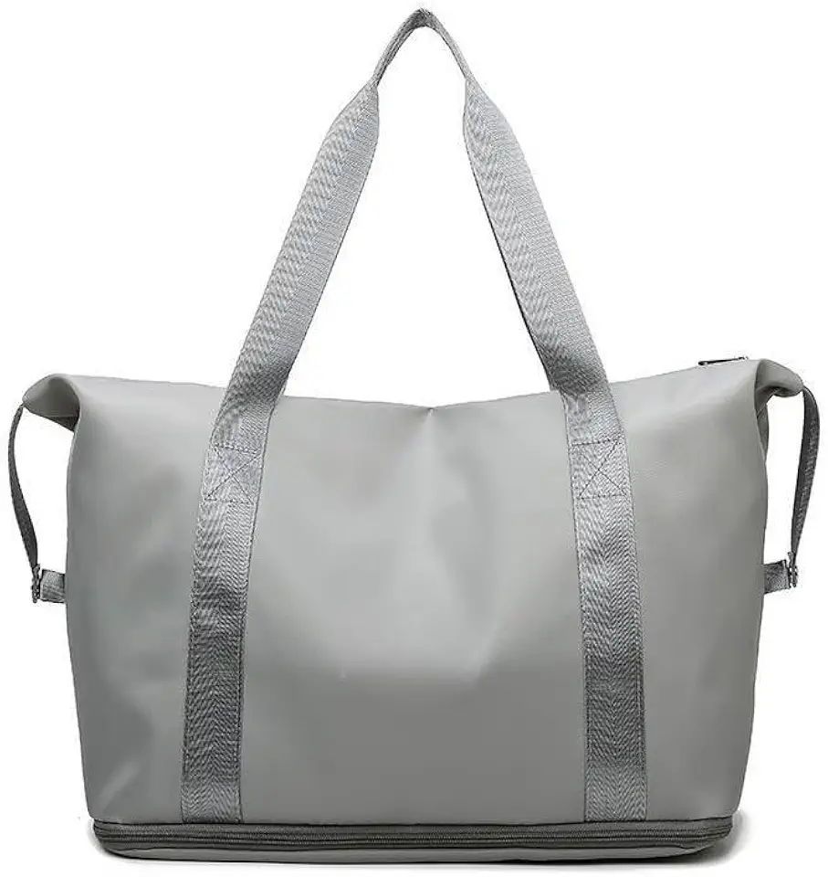 Bolsa de viagem à prova d'água com grande capacidade(Cinza)