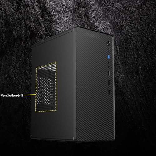 Image of Professional Desktop PC | Core i7-4th Gen Upto 3.30GHz | 12GB RAM | 256GB SSD | WiFi | HDMI & VGA | Windows 11 + MS Office | Metal Cabinet | Ready for Home, Office & Educational Use (12, GB, 256, GB)