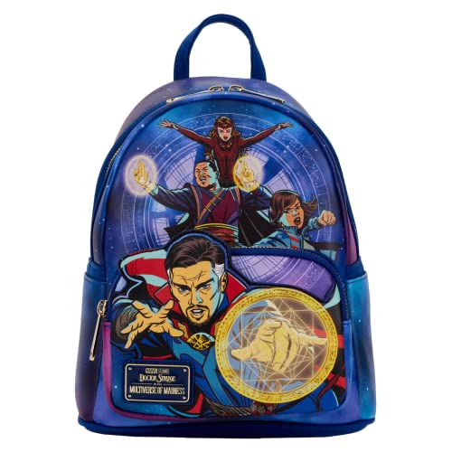 Loungefly Mochila Doctor Strange Multiverse of Madness Marvel 26cm, Juventud Unisex, Multicolor...