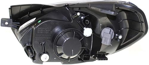 Miniatura 8 de KarParts360 Para Hyundai Accent 2007 Conjunto de faros delanteros para el lado del pasajero con bombillas para HY2503137