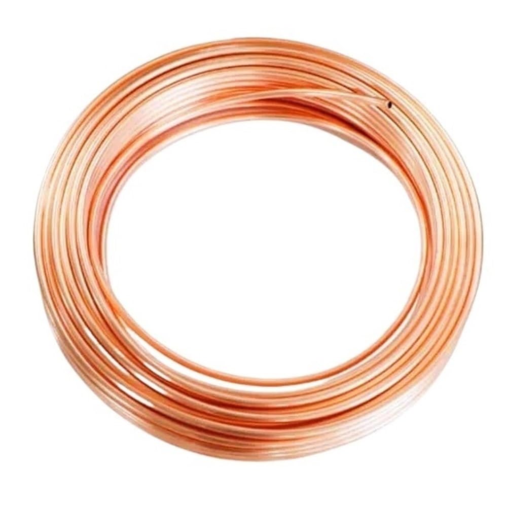 Kupferschläuche für Kühlung, Kupferrohrspule, Kühlkapillarrohre für Kupferrohr T2, verschiedene Größen (3 Meter x 5 mm x 1 mm)