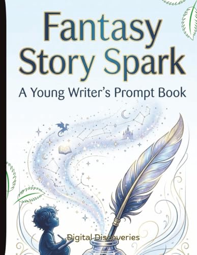 Fantasy Story Spark - A Young Writer's Prompt Book: Creative Writing Prompts to Inspire Imagination, Storytelling, and Confidenc
