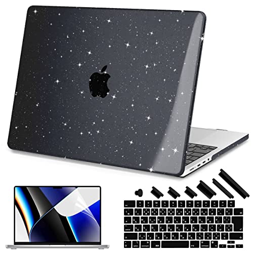 [LL]Teryeefi 2021 MacBook Pro 16 P[X Jo[ (f: A2485 M1 Pro/M1 Max) Ή, X y rC یJo[JIS{ L[{[hJo[tیtB, LLubN