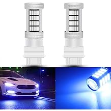 High Power 92smd LED Bulbs 10000K Deep Blue 3157 3156 4157 4057 Brake Center High Stop DRL Tail Stop Daytime Running Light LED Bulb Lamp Replacement for Cars,Trucks, SUVs, Vans