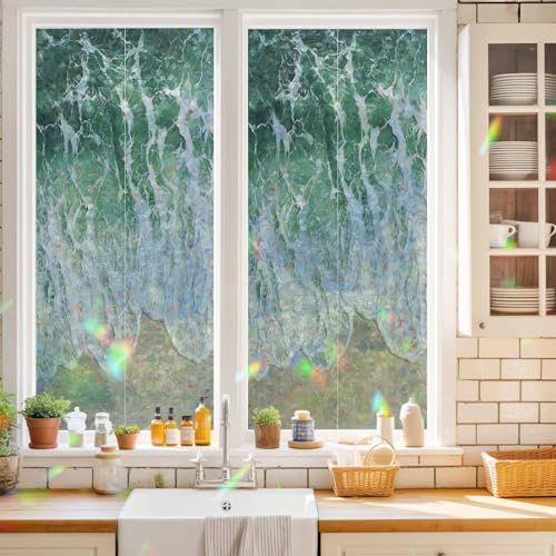 Película decorativa estática para ventana 19.6 x 39.3 pulgadas miniatura 2