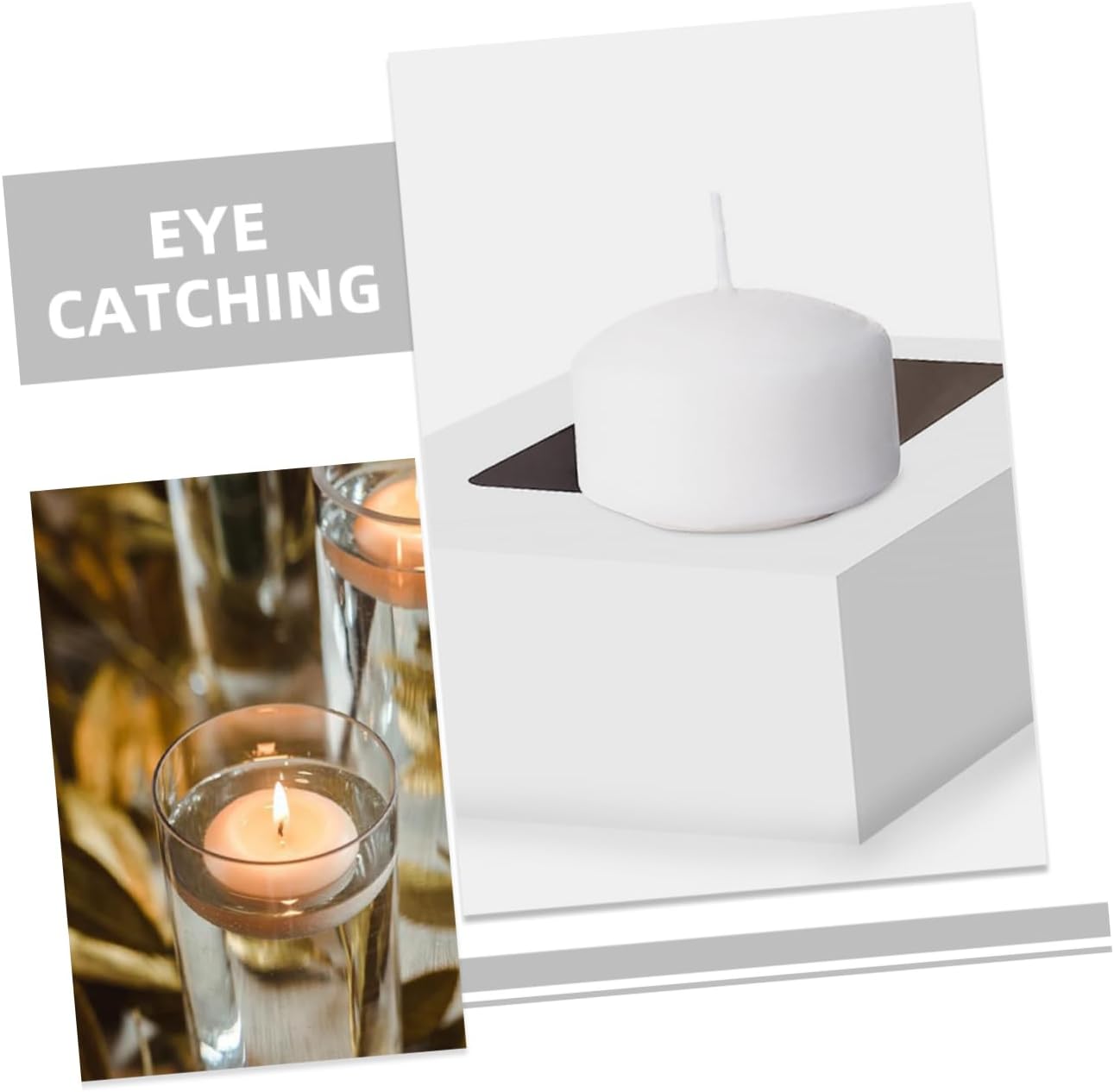 BESPORTBLE 10pcs Romantic Floating Candles for Weddings Birthdays Pool Parties Unscented Water Floating Tealights for Elegant Decor and Unique Centerpieces