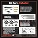 A-Premium Engine Timing Chain Kit with Water Pump Compatible with Chevrolet, GMC & Buick Cars - Equinox 2011-2017, Malibu, Impala, Captiva Sport, Orlando, Terrain, LaCrosse, Verano, Regal - 2.4L