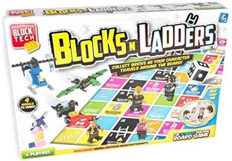 Block TechBlocks 'n Ladders Ultimate Building Board Game