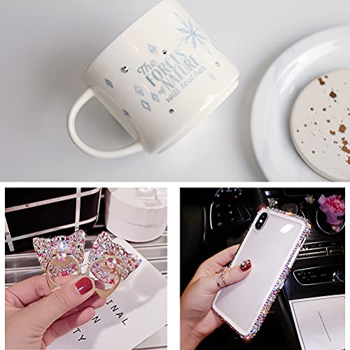 NA 12 Fogli Autoadesivi Strass Adesivo, Adesivi