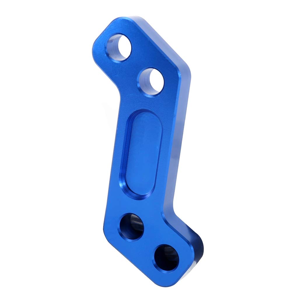 Haofy Sportowa Dźwignia Zmiany Biegów o Krótkim Skoku, Dźwignia Zmiany Biegów ze Stopu Aluminium CNC do Forda Mustanga, Coswortha, Thunderbirda, Aktualizacji Ręcznej Skrzyni Performance Racing (BLUE)