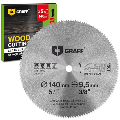 5-1/2 Inch Carbon Steel Circular Saw Blade for Wood