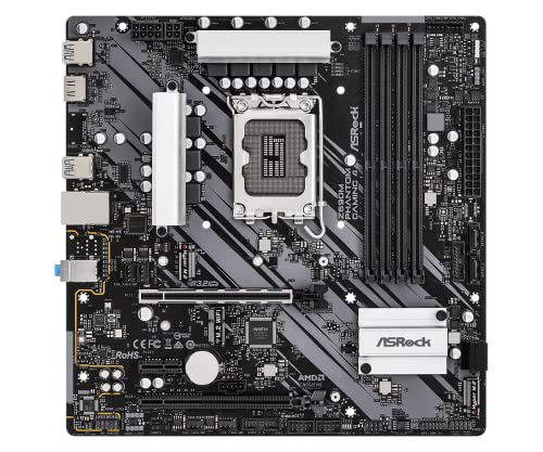 ASRock マザーボード Z690M Phantom Gaming 4 Intel Z690 シリーズ 第12世代 CPU ( LGA1700 ) 対応 Z690M MicroATX マザーボード 【国内正規代理店品】