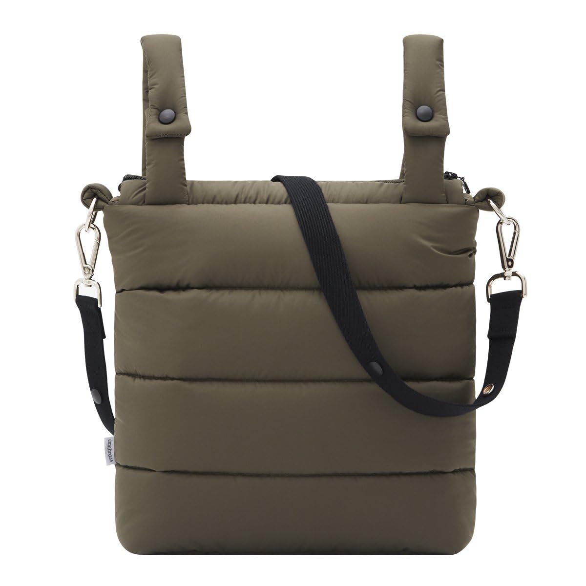Cambrass-Bolso carro maternal para bebe-bolso de maternidad para carritos de bebe-organizador para pañales y otras cosas de bebe-Urban Kaki 12x40x35 cm