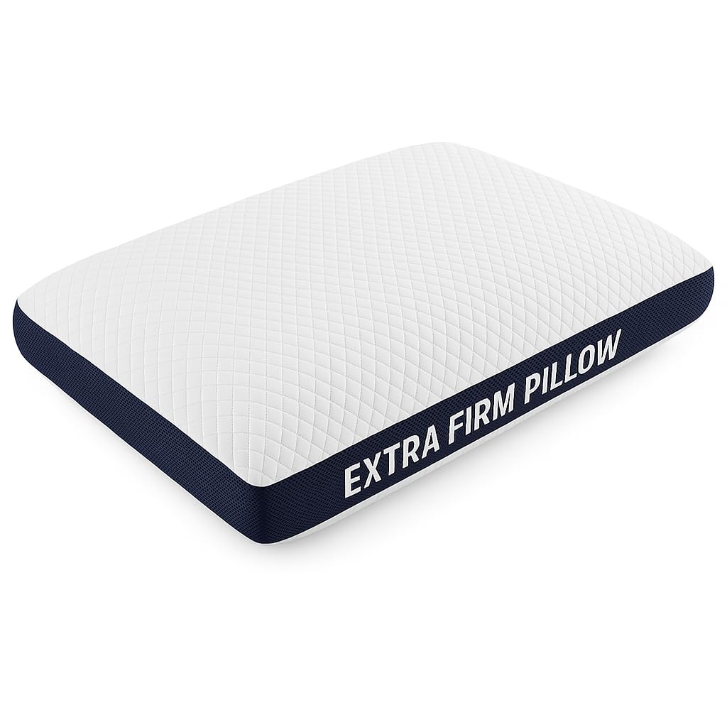 Extra firm pillow, 100% memory foam