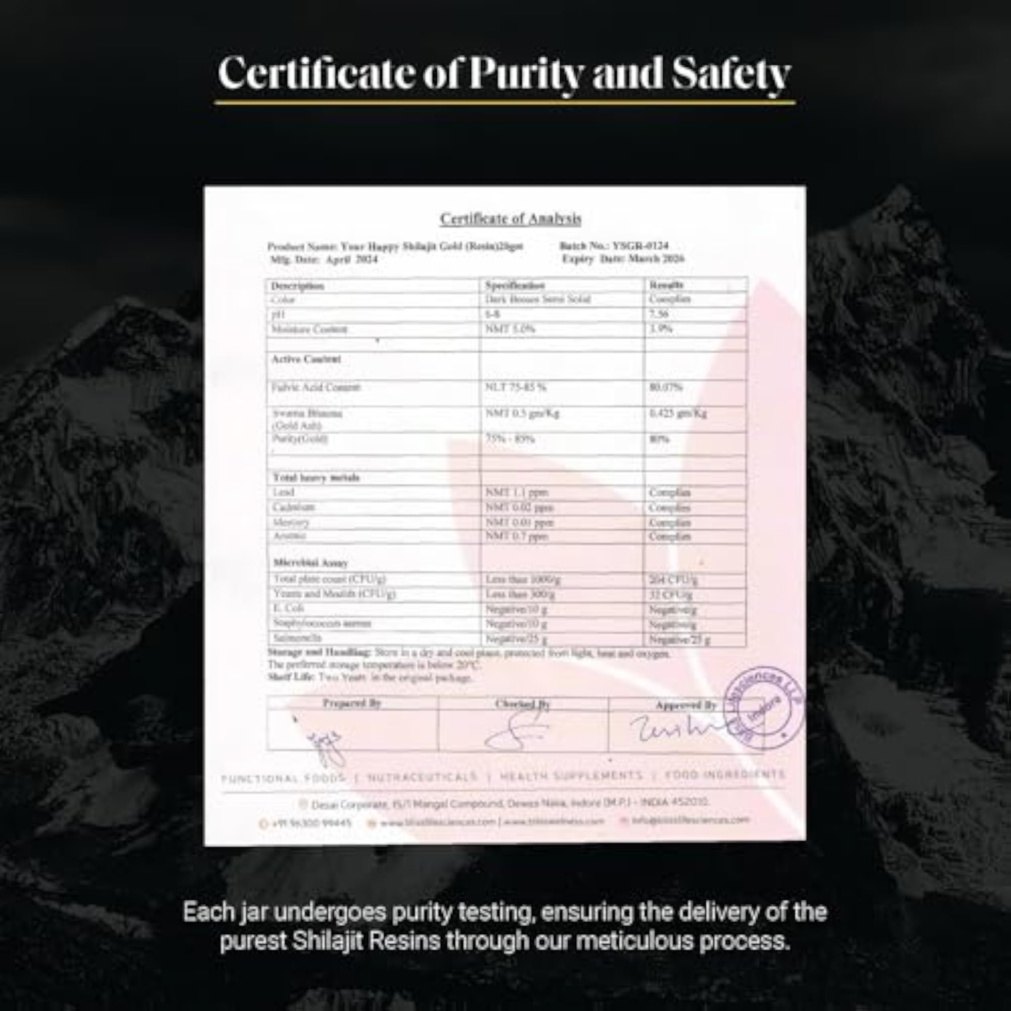 Triple Strength Shilajit Resin for Enhanced Vitality