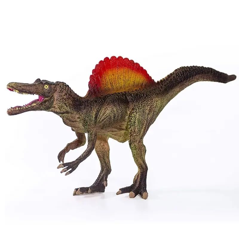 Image of SUPER TOY Spinosaurus Realistic Dinosaur Toy for Kids 3-15 Years Big Size, 10 Inch Jumbo Dinosaur Action Figure Wildlife Educational Animal Toy for Boys Girls Realistic Detailed Dino Collection