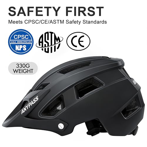 Mountain Bike Helmet Adult Men Women – Ultra Comfort, Super