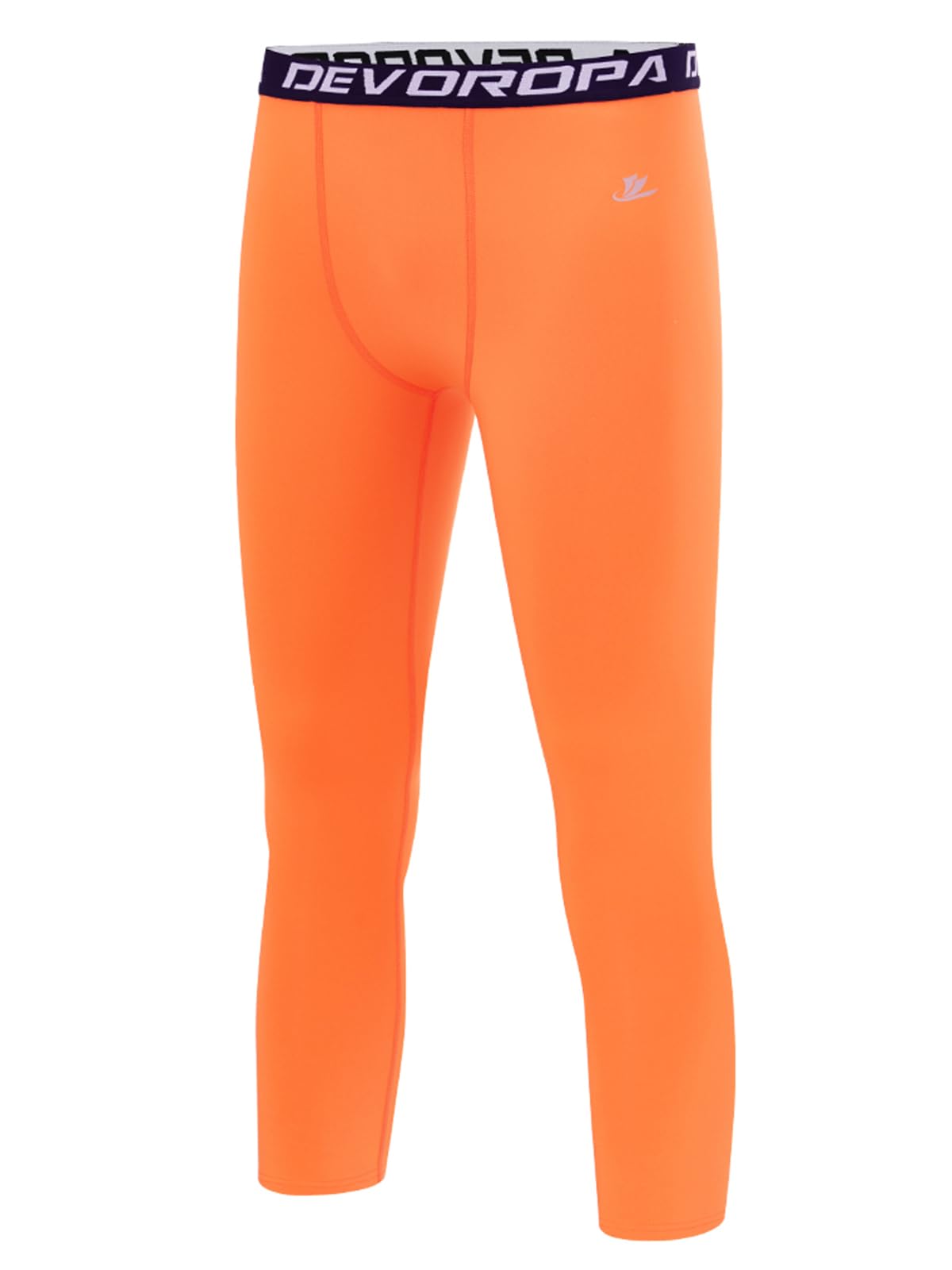 DEVOROPA Boys Leggings Youth Compression Pants Sports Tights Basketball Football Baseball Soccer Baselayer Slim/Regular/Husky
