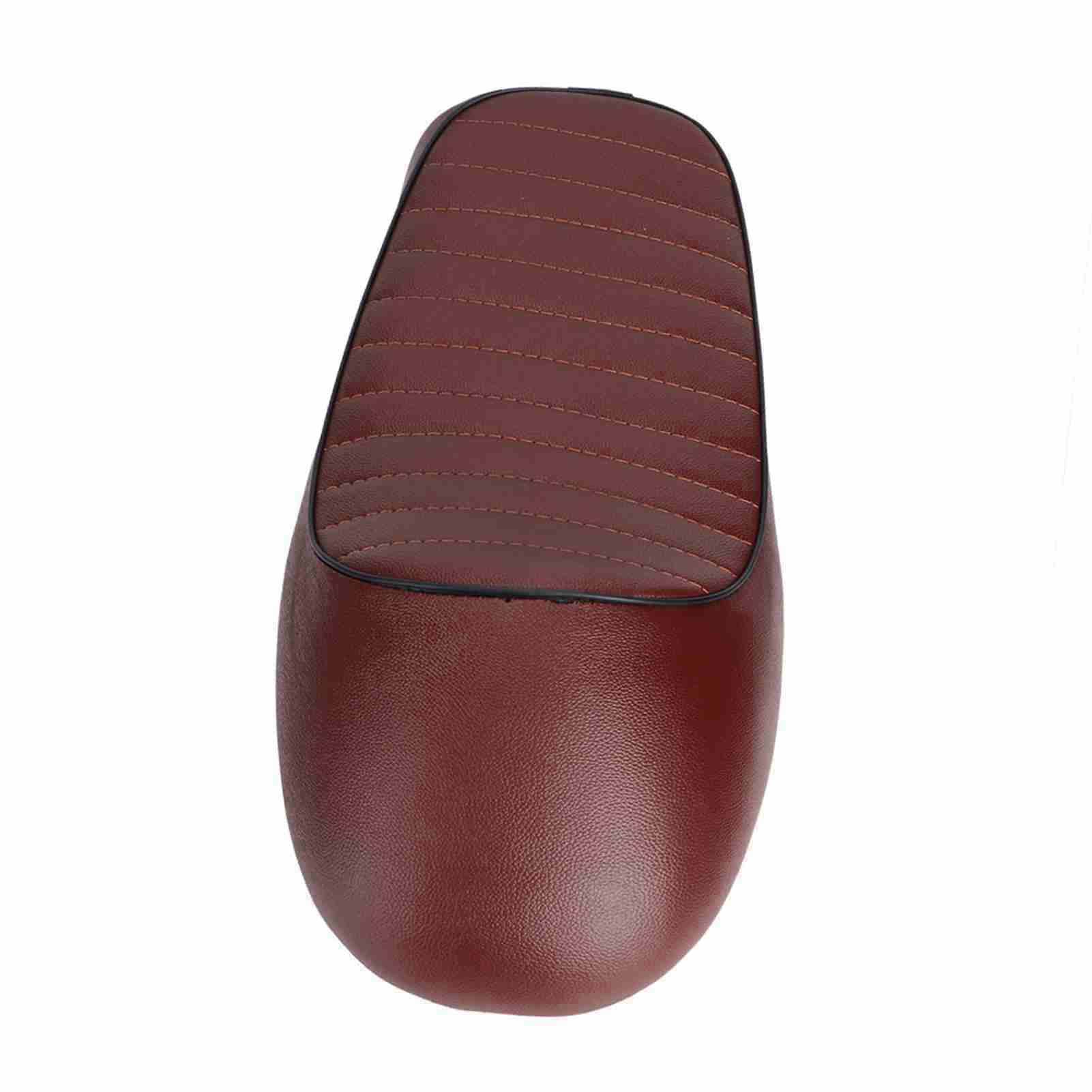 Moto in pelle PU vintage Cafe Racer Seat Saddle Cushion Easy Clean Comfort Racing 4 stili CG125 GN CG CB400SS