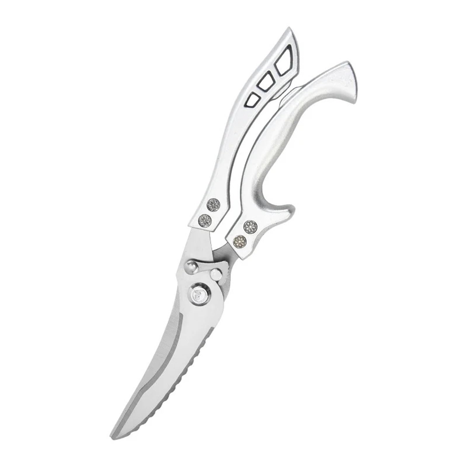 Multifunktionale Küchenschere aus Edelstahl | For Schneiden von Geflügel, Hühnerknochen und Fisch(5pcs)