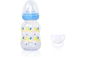 Realistic Baby Doll Bottles and Magnetic Pacifier Set