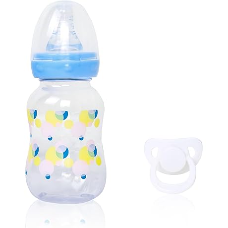 Realistic Baby Doll Bottles and Magnetic Pacifier Set