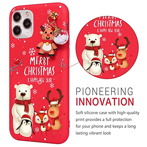 Pnakqil Motivo Natalizio Cover per Apple iPhone 11...