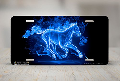 Mustang License Plate, Horse License Plate, Wild Horse Plate, Western License Plate Made In Usa By Airstrike License Plates (Made Of Metal)-493 #TOP5