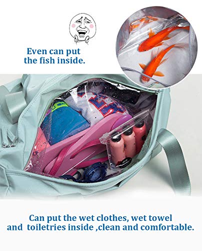 BE SMART Light-weight Waterproof Duffel Bag Gym Bag Sport Bag Shoulder Bag for Woman and for Man